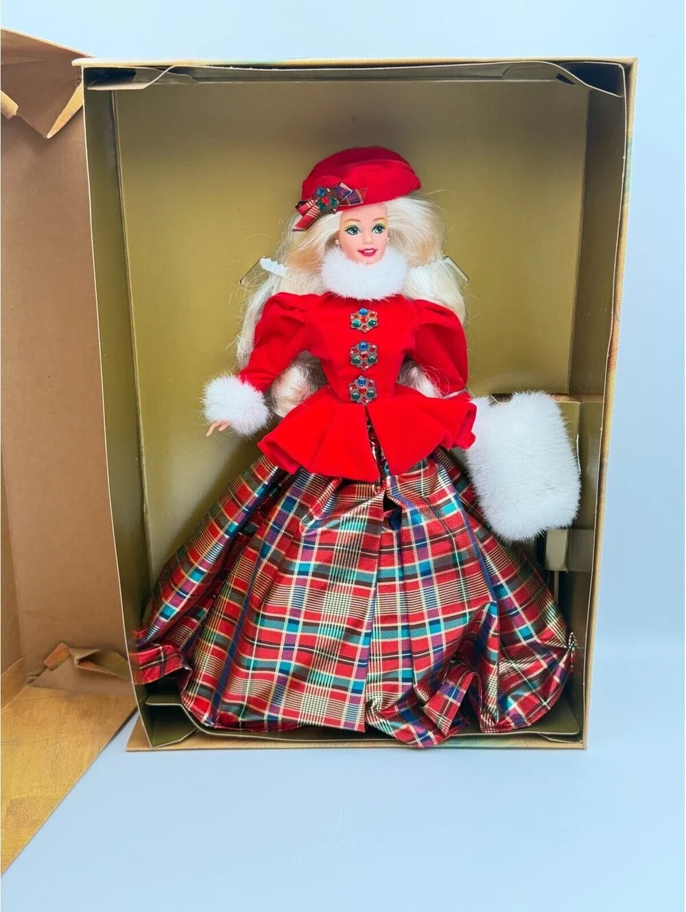 VTG 1996 Limited Edition Jewel Princess Barbie The Winter Princess Collection
